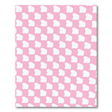 Playful Pink Chef Hat Pattern Area Rug