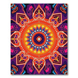 Vibrant Mandala Multi-Color Boho Area Rug