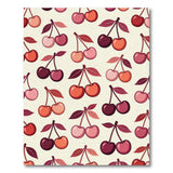 Fruit Pattern Multi-color and Patterns Cherry Fruit Pattern Area Rug