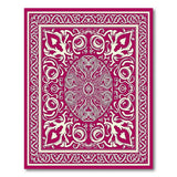 Medallion Ornate Red Persian Medallion Area Rug