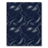 Navy Galaxy Constellation Washable Area Rug