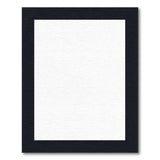 Washable Black and White Bordered Area Rug