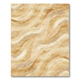 Beige and Neutral Swirl Beige Abstract Swirl Area Rug