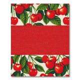 Fruit Pattern Red Cherry Fruit Pattern Area Rug