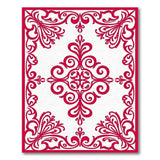 Ornate Red Floral Medallion Traditional Persian Area Rug