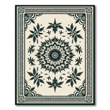 Beige Heritage Tribal Mandala Area Rug