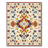 Vibrant Multi-Color Traditional Persian Traditional Persian Area Rug