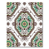 Emerald Mandala Persian Area Rug