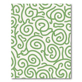 Green Abstract Area Green Swirl Abstract Area Rug