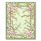 Cherry Blossom Floral Area Rug