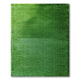 Lush Green Faux Grass Shag Area Rug