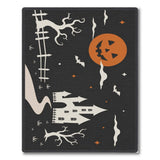 Washable Halloween Haunted House Area Rug