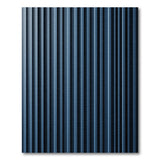 Modern Blue Vertical Stripe Area Rug