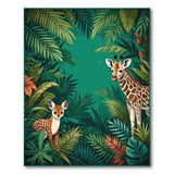 Jungle Giraffe Spotted Fawn Area Rug