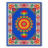 Vibrant Multi-Color Persian Mandala Area Rug