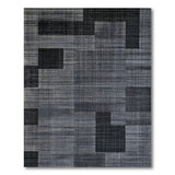 ODIKA Washable Modern Abstract Geometric Non-Slip Low Pile Area Rug