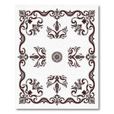 Ornate Persian Border Area Rug