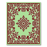 Mint Green Traditional Persian Medallion Rug
