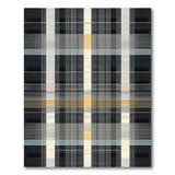 Bold Multi-Color Plaid Geometric Area Rug