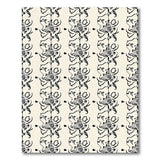 Vintage Swirl Floral Beige Area Rug