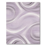 Purple Swirl Abstract No. 11 Area Rug
