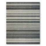 Striped Geometric Modern Black White Geometric Striped Area Rug
