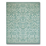 Teal Geometric Heritage Tribal Heritage Tribal Area Rug