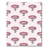 Pink Cat Collar Kids Area Rug