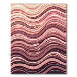 Tribal Serpent Wave Area Rug