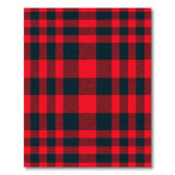 Red Black Buffalo Plaid Bold Red Black Buffalo Plaid Area Rug