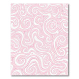 Swirling Pink Abstract Abstract Area Area Rug
