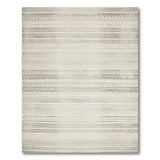 Grey Heritage Tribal Striped Area Rug