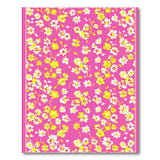 Vibrant Pink Vibrant Pink Daisy Floral Area Rug