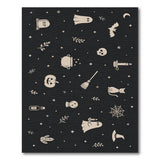 Halloween Icons Washable Area Rug