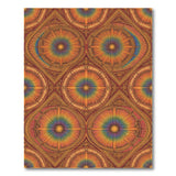 Vibrant Rainbow Starburst Area Rug