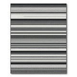 Bold Striped Black and White Bold Black White Striped Geometric Area Rug