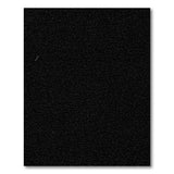 Black and White Starry Night Black White Abstract Area Rug