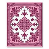 Traditional Persian Pink Ornate Medallion Area Rug