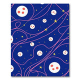 Starry Bubble Cosmic Kids Area Rug