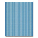 Navy Blue Striped Coastal Area Rug