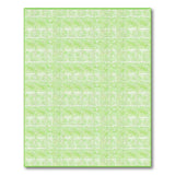 Vibrant Green Chevron Zigzag Area Rug