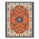 Persian Red Medallion Area Rug