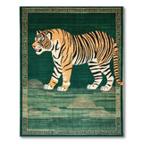 Emerald Tiger Stroll Area Rug