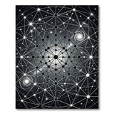 Cosmic Geometric Network Area Rug