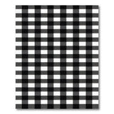 Black and White Check Black White Buffalo Check Area Rug