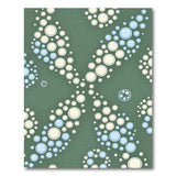 Whimsical Green Bubble Area Rug