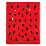 Watermelon Seed Area Rug