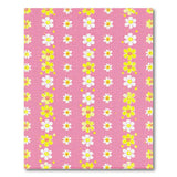 Hot Pink Daisy Meadow Area Rug