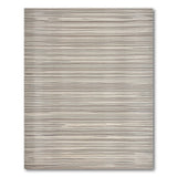 Gray Striped Woven Texture Area Rug