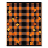 Buffalo Plaid Pumpkin Area Rug